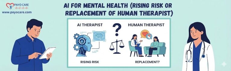 AI For Mental Health (Rising risk or Replacement of Human Therapist)